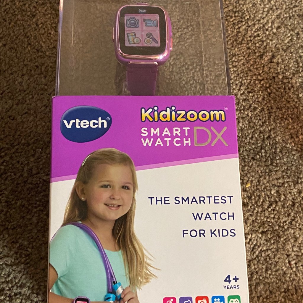 Vtech Kidizoom Smart Watch Dx Metallic Purple New